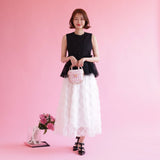 Cécile Lace Skirt - MAISON MARBLE