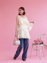 Chateau Lacy Tops - MAISON MARBLE