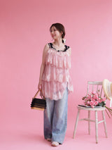 Chateau Lacy Tops - MAISON MARBLE