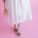Clara Cotton Dress - MAISON MARBLE