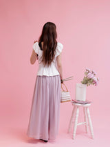 Cloud Chiffon Pants - MAISON MARBLE