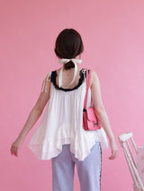 Cloudy Flare Cami - MAISON MARBLE