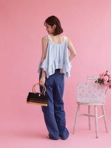 Cloudy Flare Cami - MAISON MARBLE