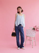 Cloudy Flare Cami - MAISON MARBLE