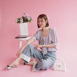 Cotton Lace Denim - MAISON MARBLE