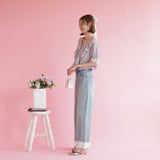 Cotton Lace Denim - MAISON MARBLE