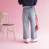 Cotton Lace Denim - MAISON MARBLE