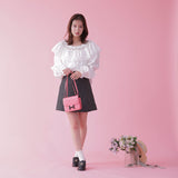 Cotton Off Shoulder Bl - MAISON MARBLE