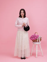 Dot Tulle Skirt - MAISON MARBLE