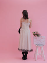 Dreamy Bicolor Lace Dress - MAISON MARBLE