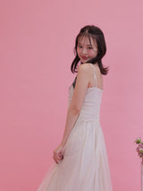 Dreamy Bicolor Lace Dress - MAISON MARBLE