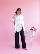 Dreamy Flare Blouse - MAISON MARBLE
