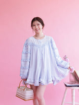 Dreamy Flare Blouse - MAISON MARBLE
