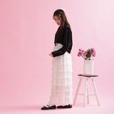 Dreamy Lace Skirt - MAISON MARBLE