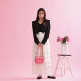 Dreamy Lace Skirt - MAISON MARBLE
