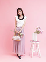 Embroidery Cotton Tops - MAISON MARBLE