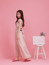 Embroidery Flower Dress - MAISON MARBLE