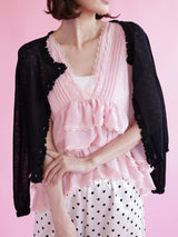 Eyelet Summer Cardigan - MAISON MARBLE