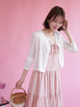 Eyelet Summer Cardigan - MAISON MARBLE