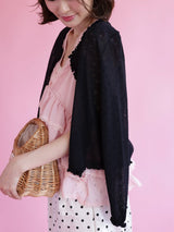 Eyelet Summer Cardigan - MAISON MARBLE