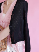 Eyelet Summer Cardigan - MAISON MARBLE