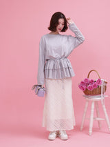 Flare Long Tee - MAISON MARBLE