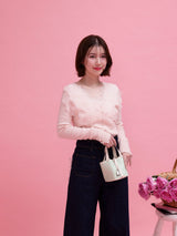 Fleur Lacy Tops - MAISON MARBLE
