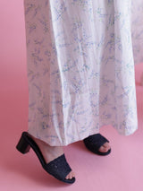 Floral Puff Dress - MAISON MARBLE