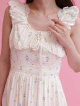 Floral Summer Dress - MAISON MARBLE