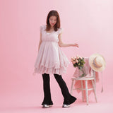 Flower Frill Dress - MAISON MARBLE