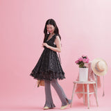 Flower Frill Dress - MAISON MARBLE