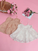 Flower Lace Cami - MAISON MARBLE