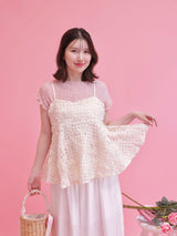 Flower Lace Cami - MAISON MARBLE