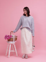Flower Pon Pon Knit - MAISON MARBLE