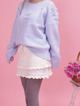 Flower Pon Pon Knit - MAISON MARBLE