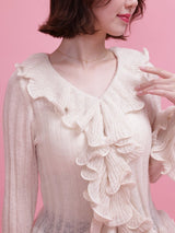 Frill Dolce Knit - MAISON MARBLE