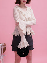 Frill Dolce Knit - MAISON MARBLE