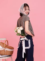 Frill Lily Denim - MAISON MARBLE