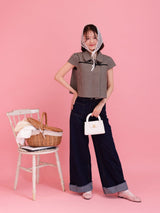 Frill Lily Denim - MAISON MARBLE