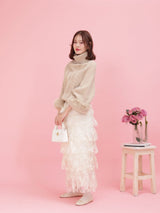 Fur Dolman Knit - MAISON MARBLE