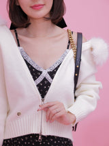 Fur Hoodie Knit - MAISON MARBLE