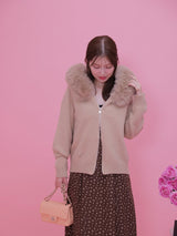 Fur Hoodie Knit - MAISON MARBLE