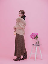 Fur Hoodie Knit - MAISON MARBLE