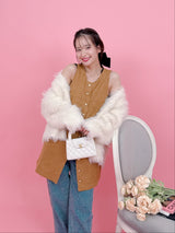 Fuwa Fuwa Sheep Cardigan - MAISON MARBLE