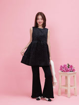 Glitter Velour Dress - MAISON MARBLE