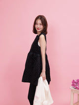 Glitter Velour Dress - MAISON MARBLE