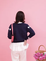 Heart Me Cardigan - MAISON MARBLE