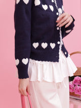 Heart Me Cardigan - MAISON MARBLE