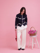 Heart Me Cardigan - MAISON MARBLE