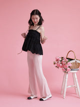 Hem Lace Flair Cami - MAISON MARBLE